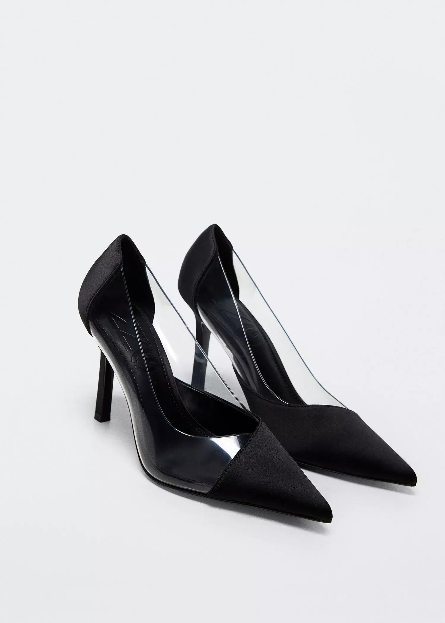 Black Vinyl High Heels, , large image number 1