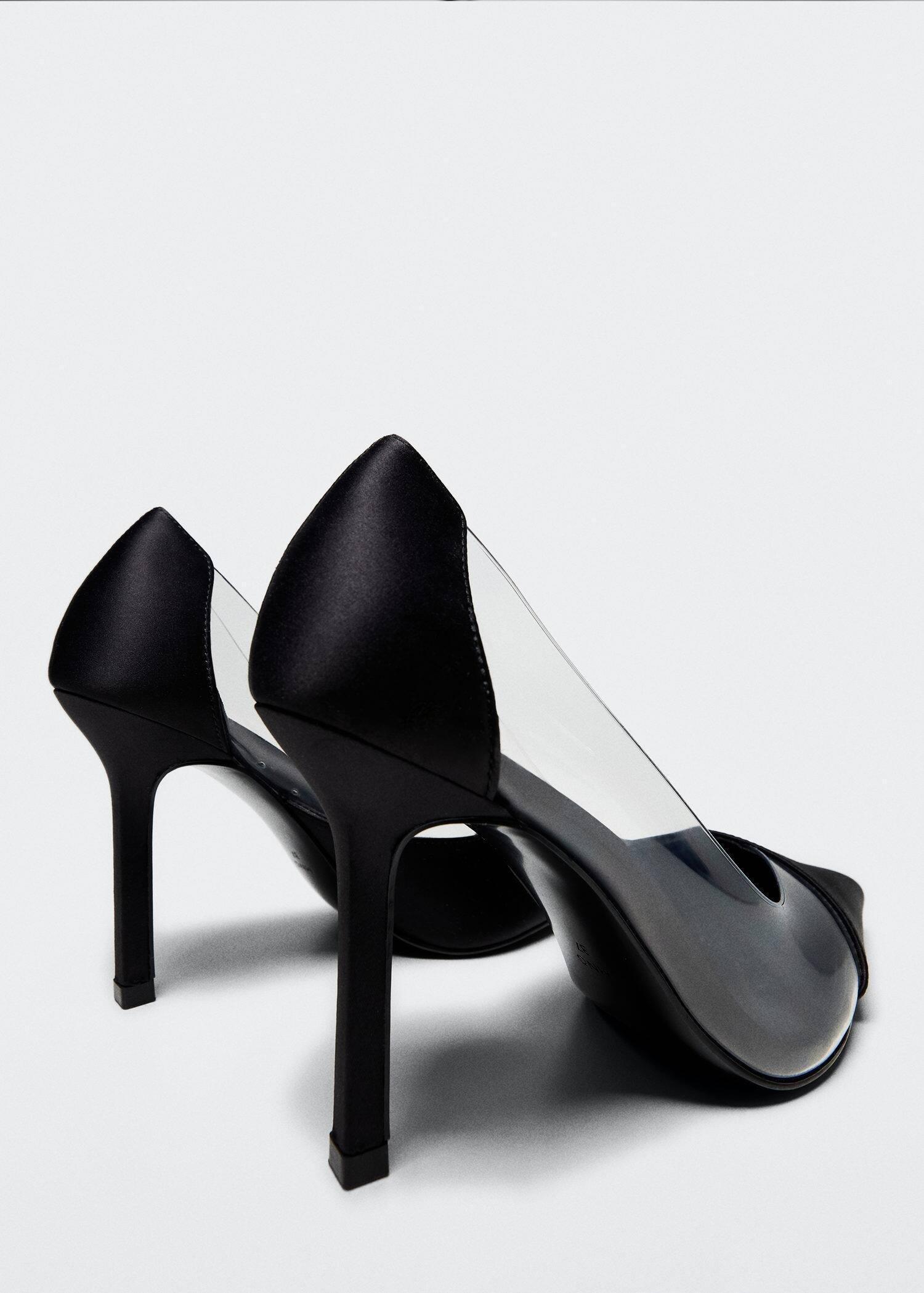 Black Vinyl High Heels, , large image number 2