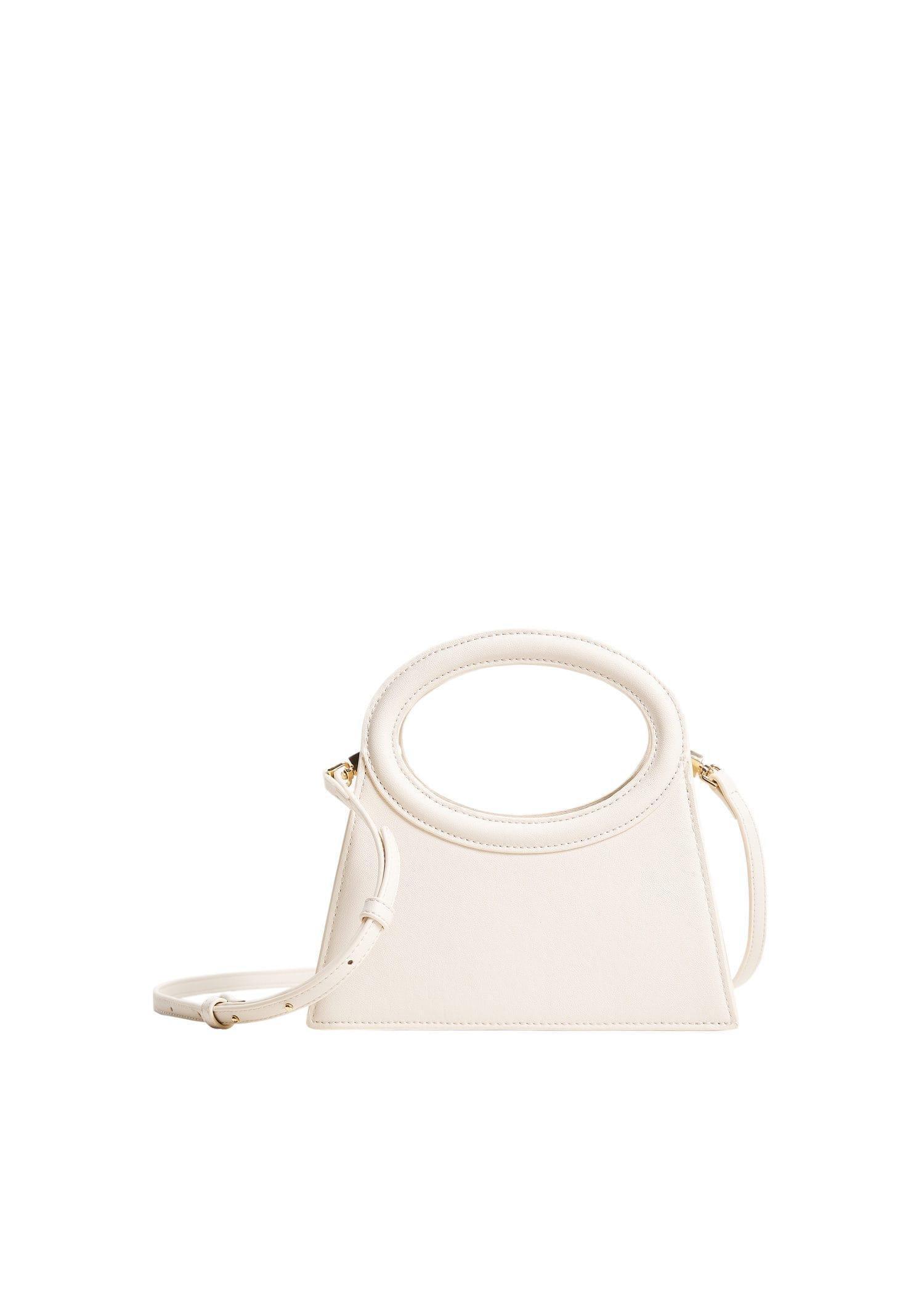 White Geometric Bag, , large image number 0