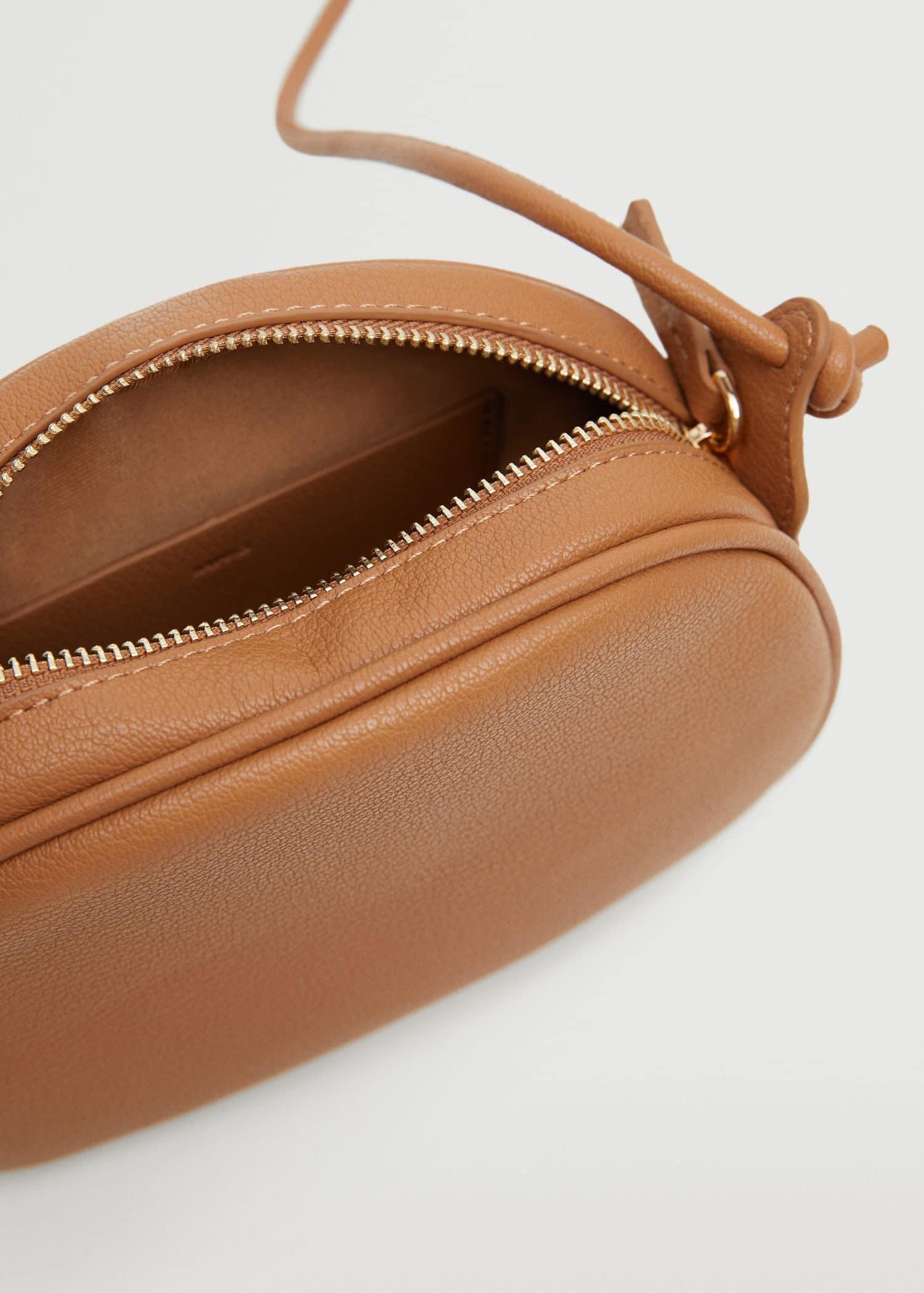 medium brown Bag with knot strap, , large image number 2