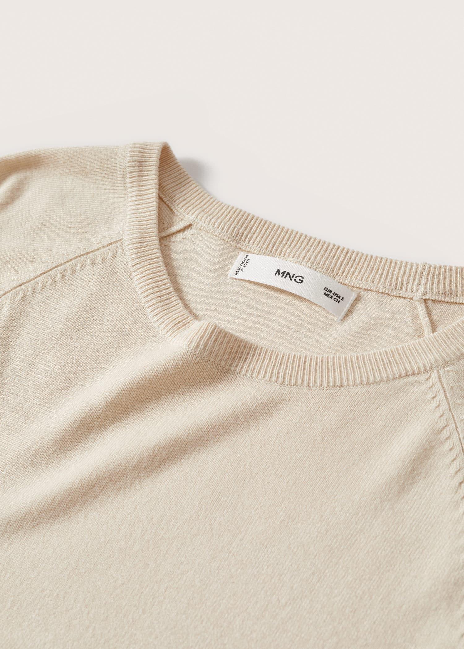 lt pastel grey Fine-knit sweater, , large image number 2