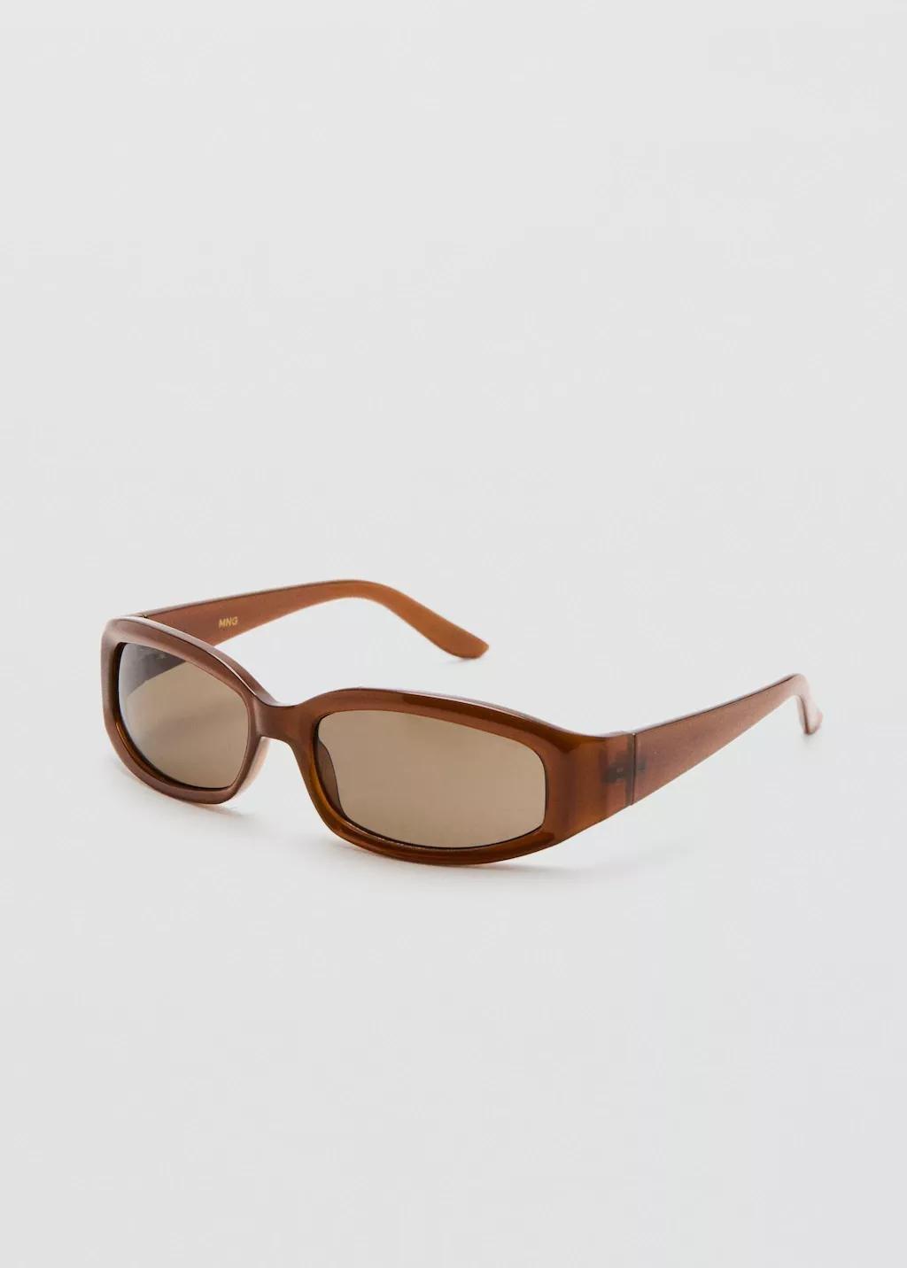 Brown Resin Frame Sunglasses, 0201_30, large image number 1