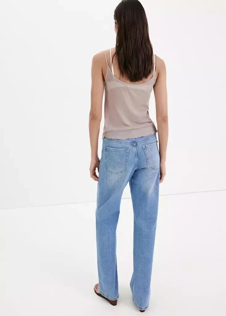 BLUE Danila high-waisted wide leg jeans, Women, Open Blue, medium