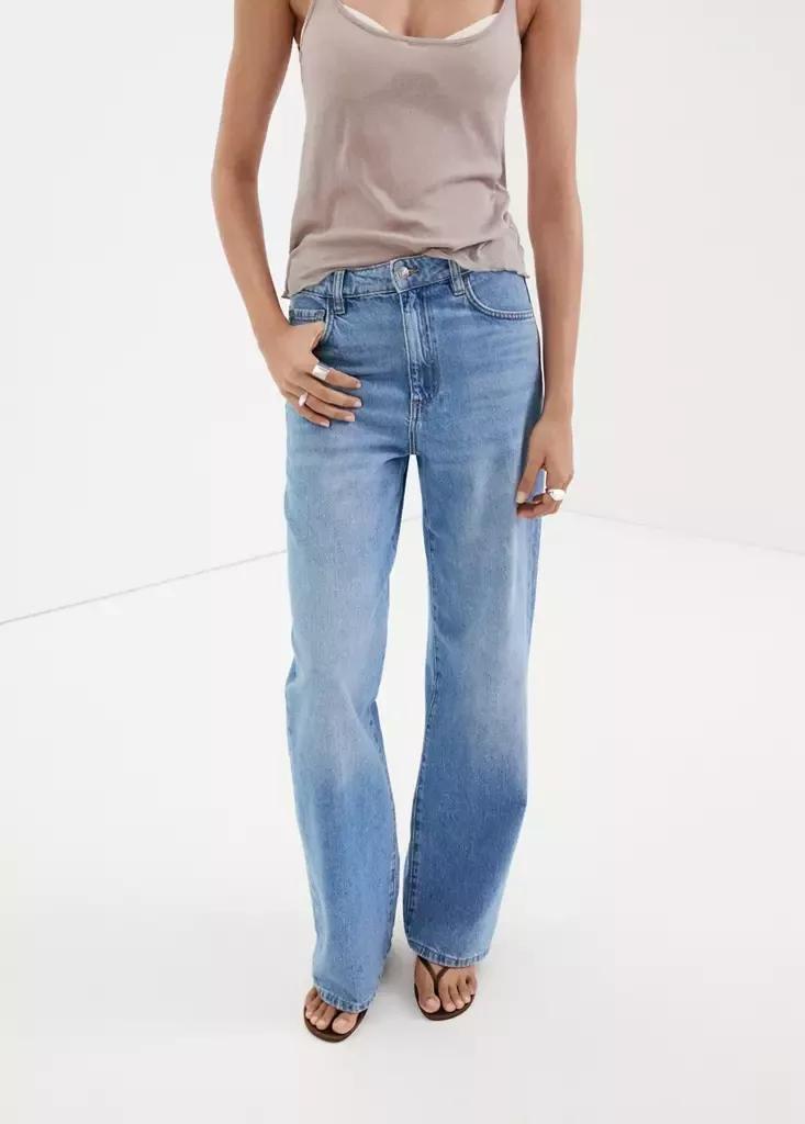 BLUE Danila high-waisted wide leg jeans, Women, Open Blue, large image number 3