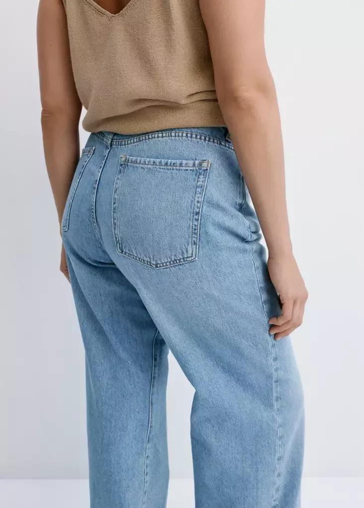 BLUE Danila high-waisted wide leg jeans, Women, Open Blue, large image number 14