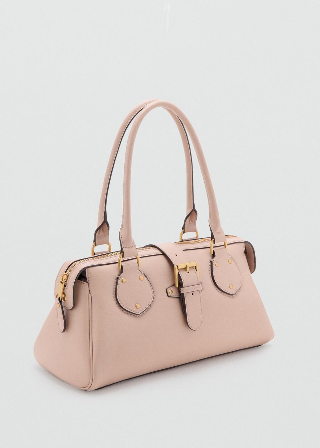 PINK Large bowling bag buckle, Women, Light-Pastel Pink, large image number 0