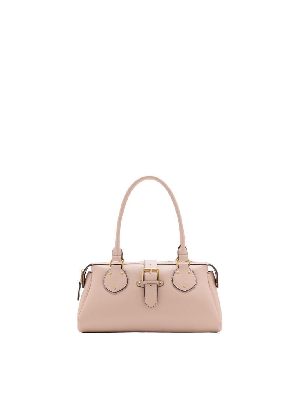 PINK Large bowling bag buckle, Women, Light-Pastel Pink, large image number 2