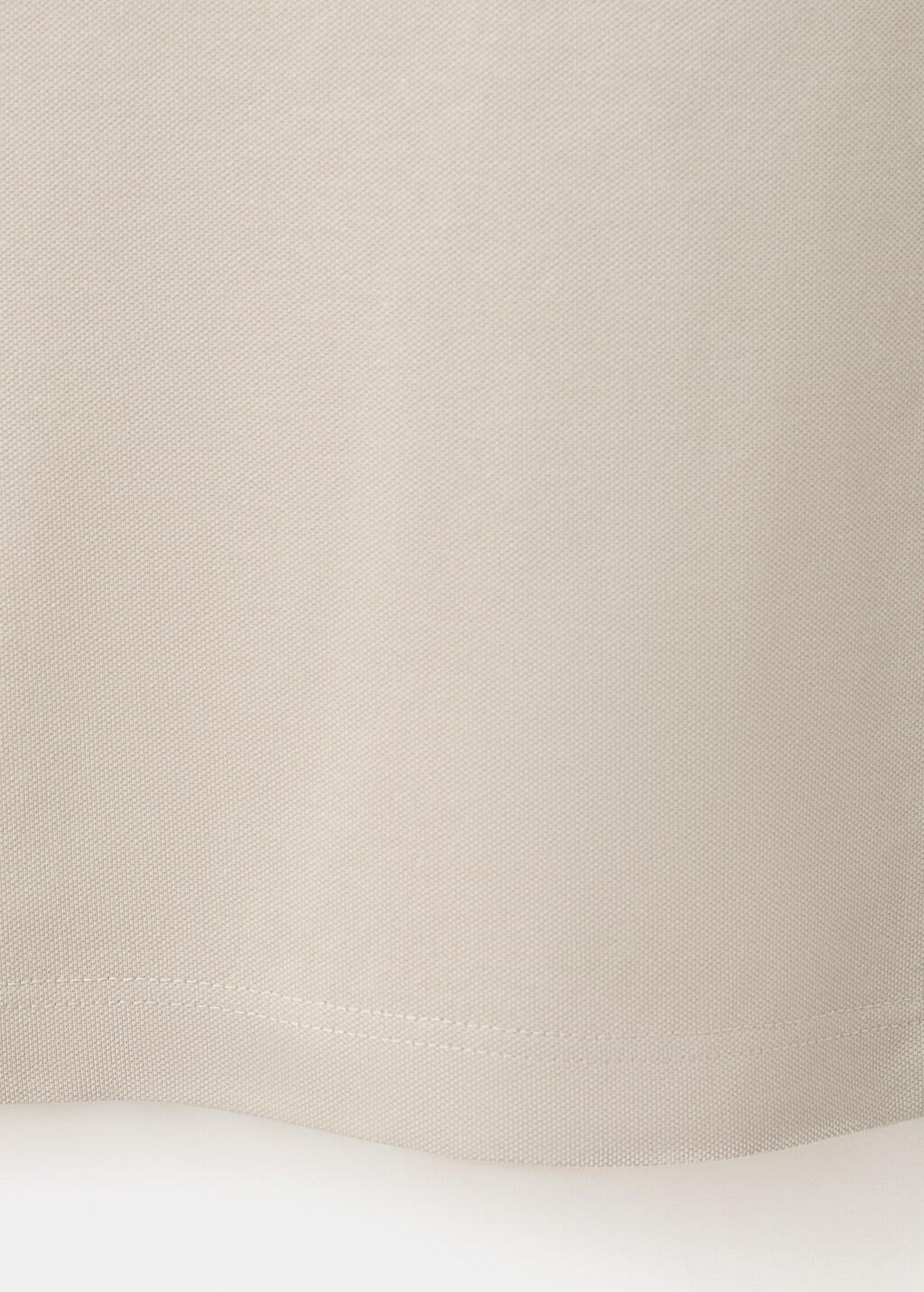 Beige Slim-Fit Cotton-Pique Polo Shirt, Light Beige, large image number 5