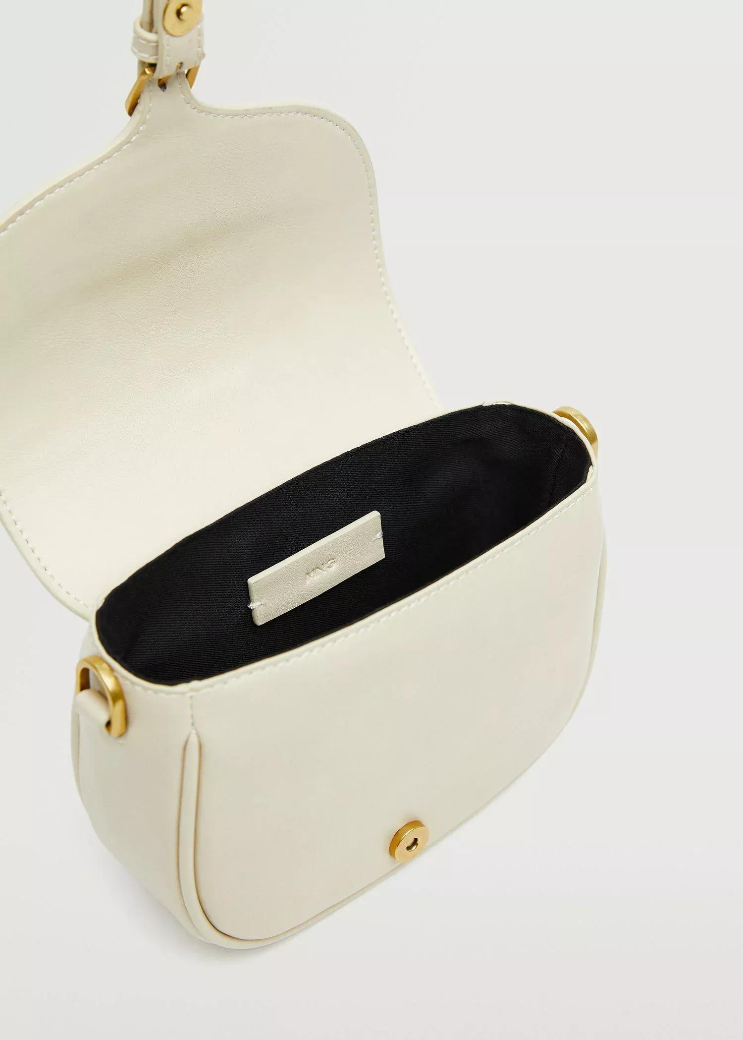 light beige Flap crossbody bag, , large image number 3