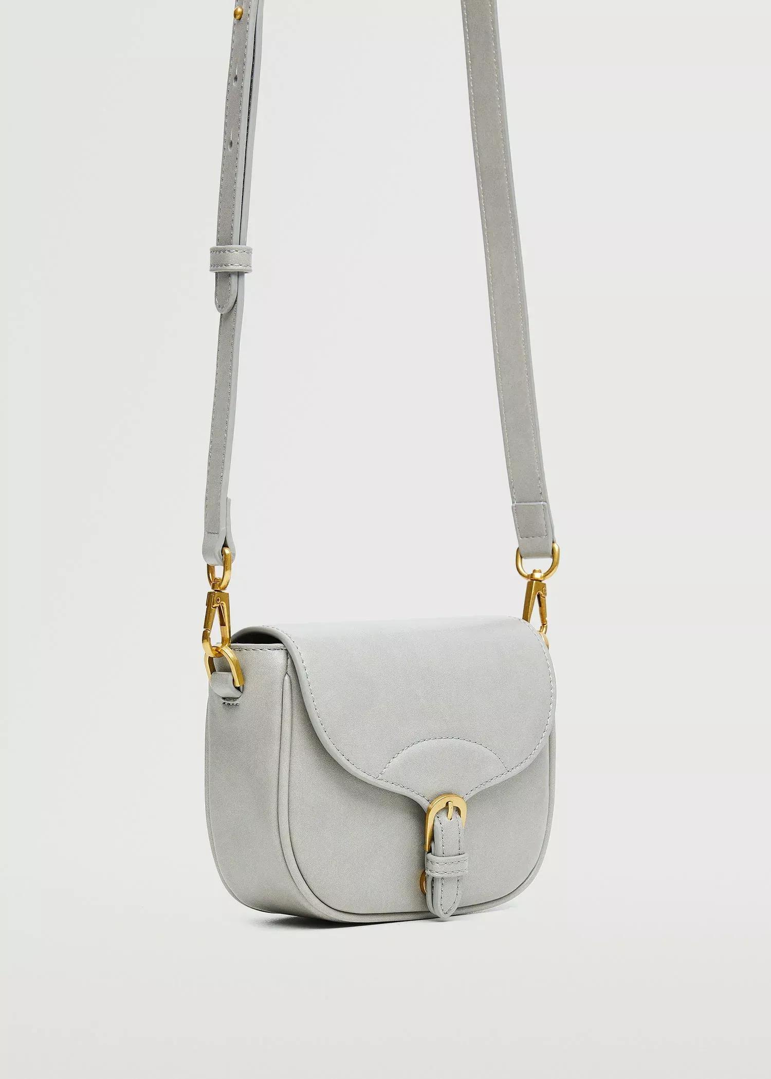 lt pastel grey Flap crossbody bag, , large image number 0