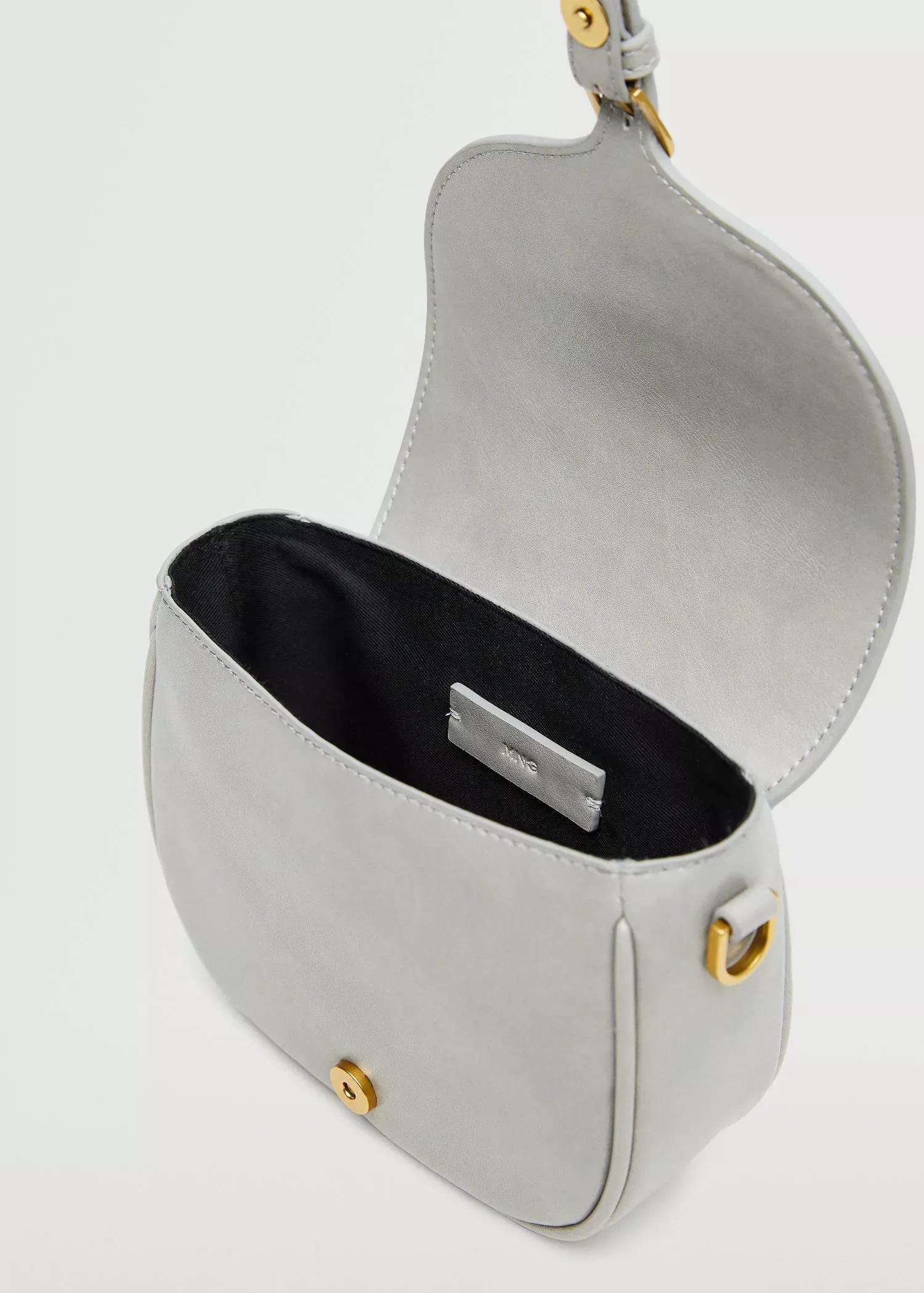 lt pastel grey Flap crossbody bag, , large image number 2