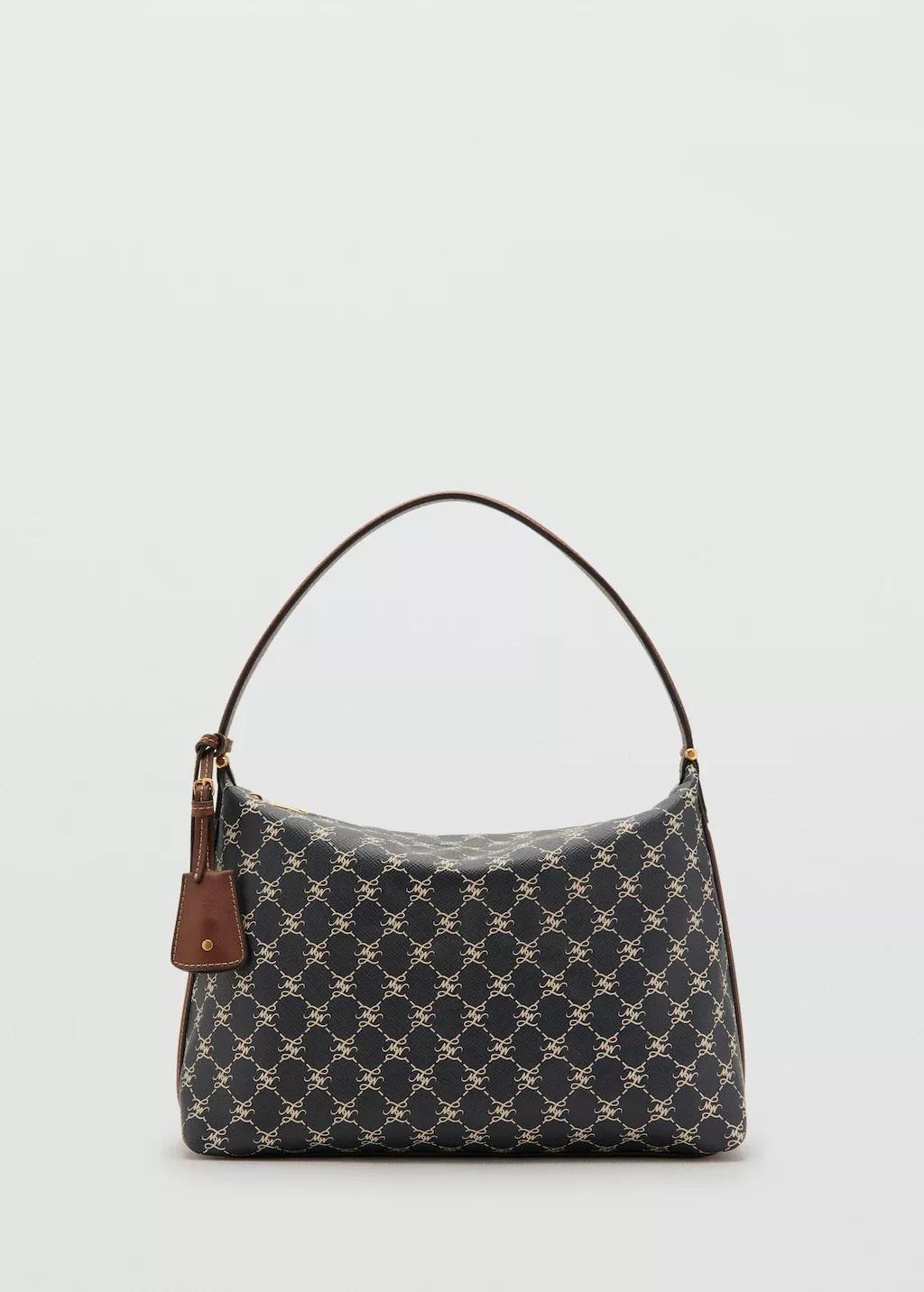Blue Small Logo Shoulder Bag, Navy, large image number 3