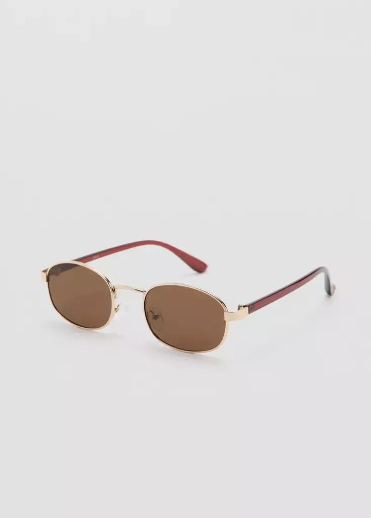 GOLD Metallic frame sunglasses, Gold, large image number 5