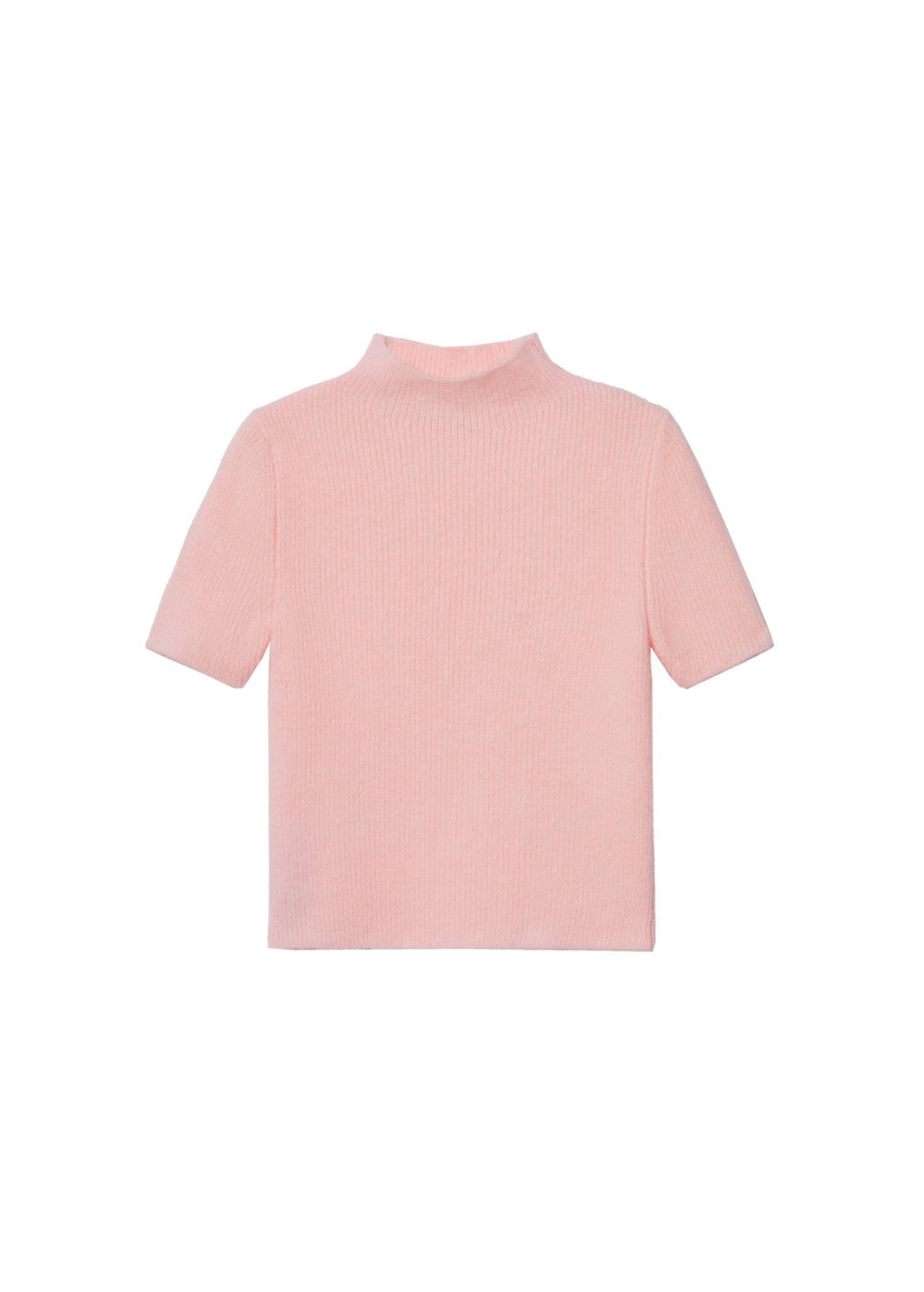 pink Turtleneck top, , large image number 4