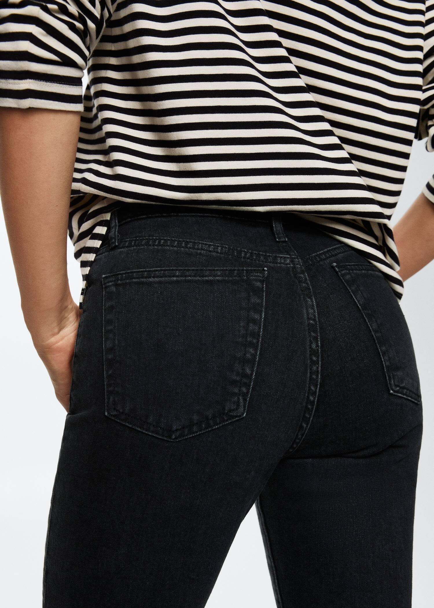open grey Slim cropped jeans, , large image number 3