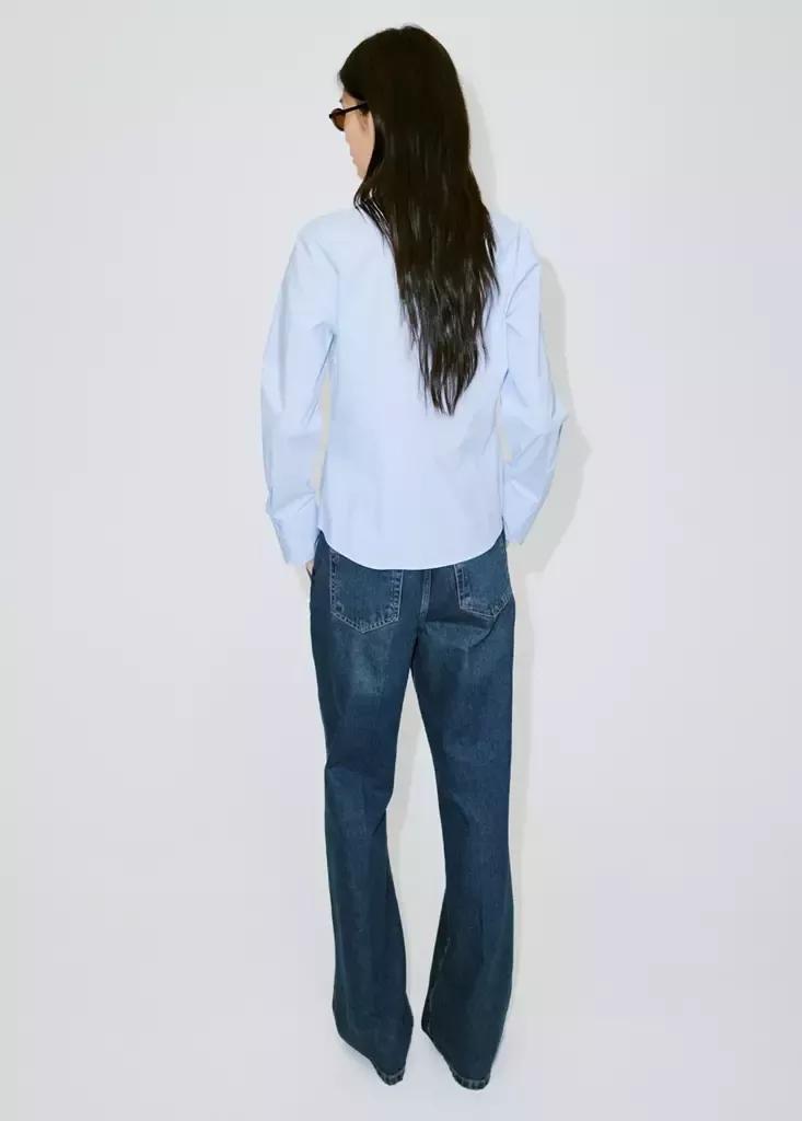 LT-PASTEL BLUE Slim-fit poplin shirt, Light-Pastel Blue, large image number 2