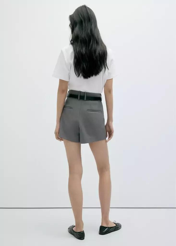 White Rounded Neck Cotton T-Shirt, , large image number 2