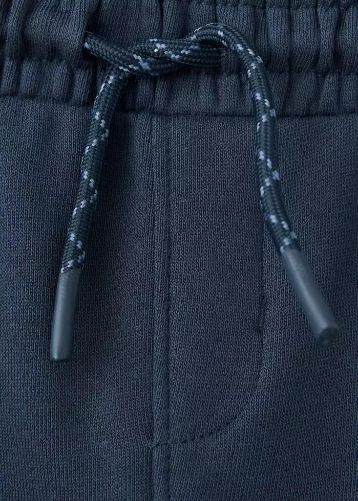 Navy Cargo Jogger Trousers, Kids Boys, Navy, medium