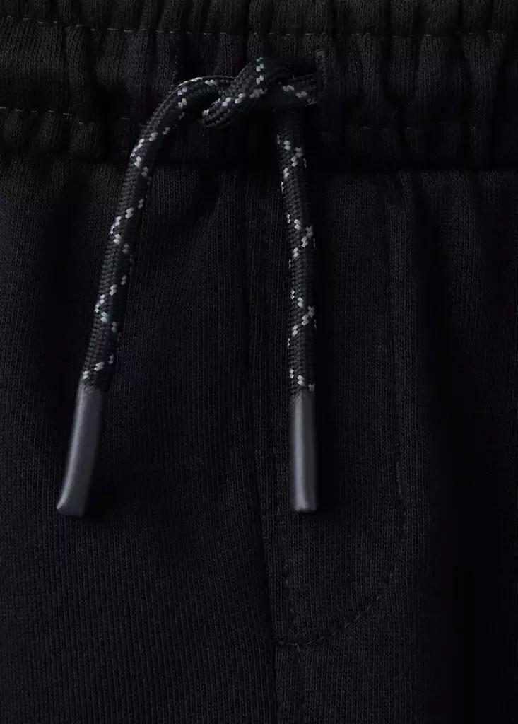 Black Cargo Jogger Trousers, Black, large image number 2