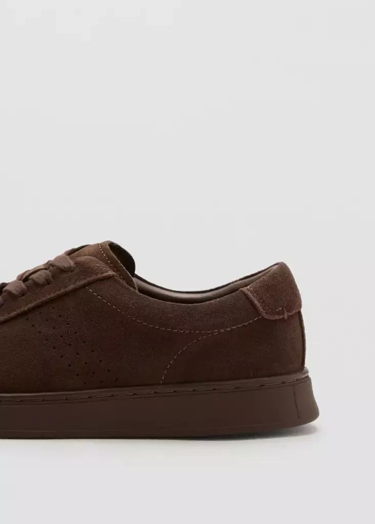 Brown Suede Trainers, , large image number 2