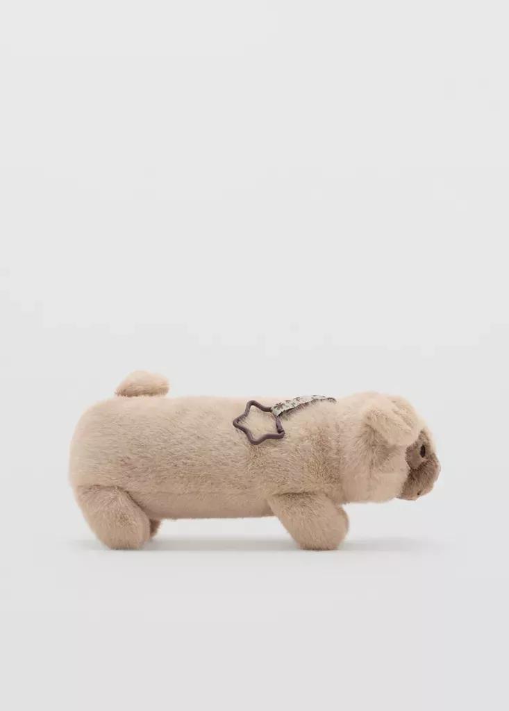 Brown Lt Pastel Dog Case, Baby Girl, , medium