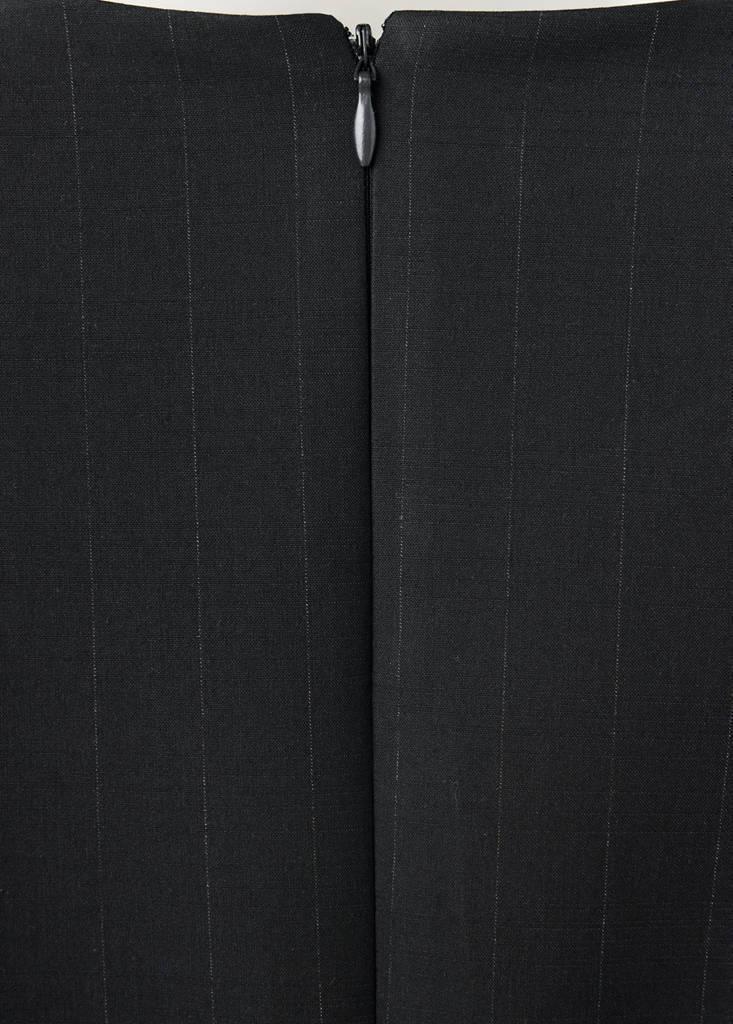 Black Bead-Embellished Belt Jumpsuit, Black, large image number 6