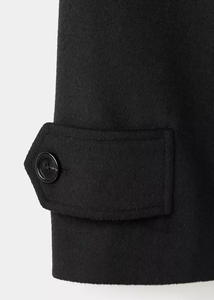 Black High-Neck Zip-Up Jacket, Black, large image number 7