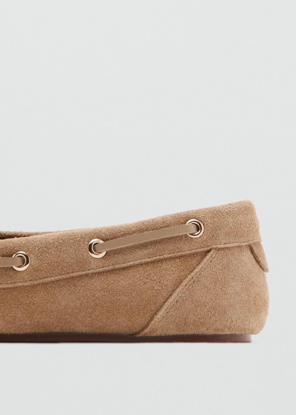 Brown Lt Pastel Suede Driving Shoes, 0201_07, large image number 2