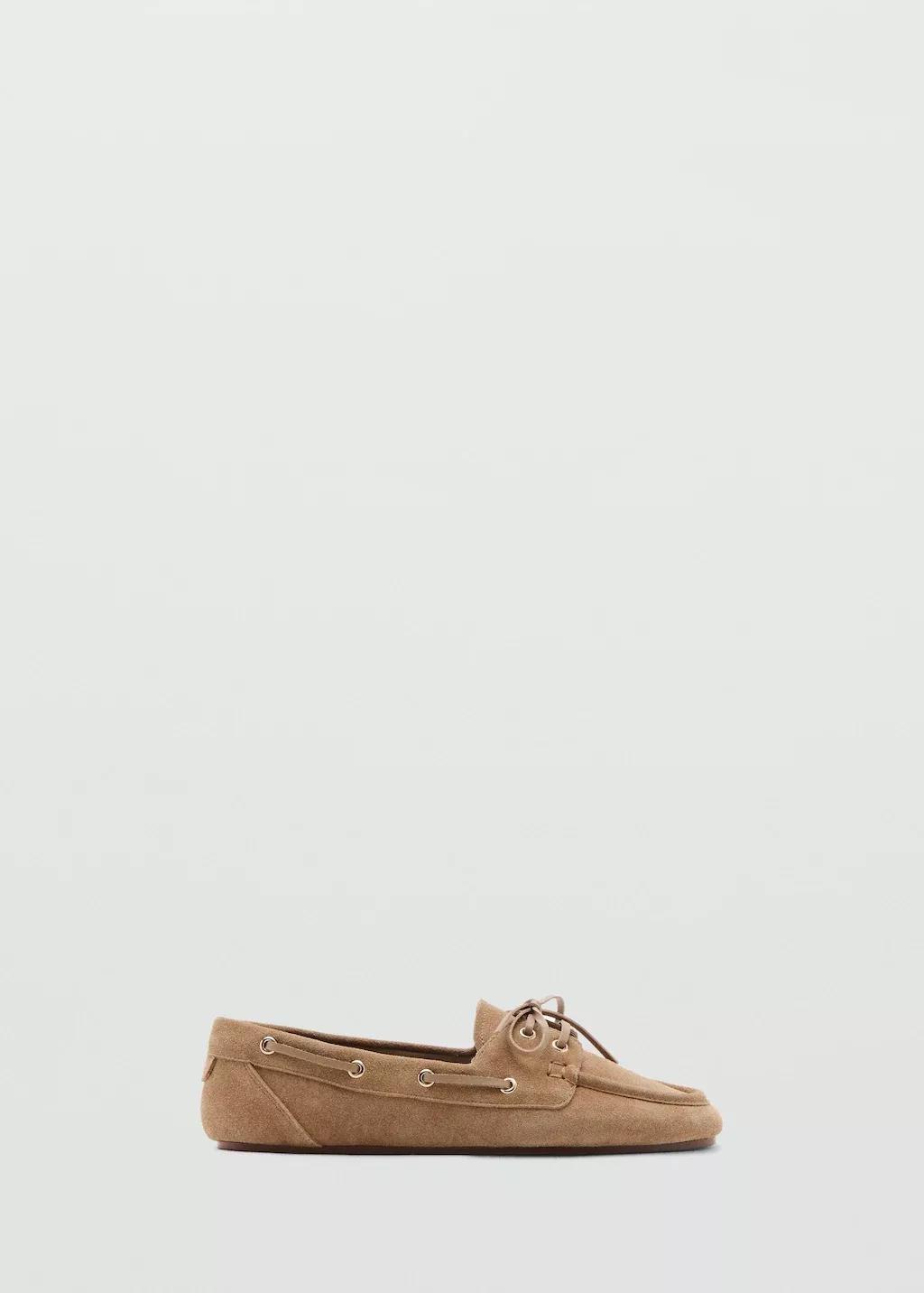 Brown Lt Pastel Suede Driving Shoes, 0201_07, large image number 4