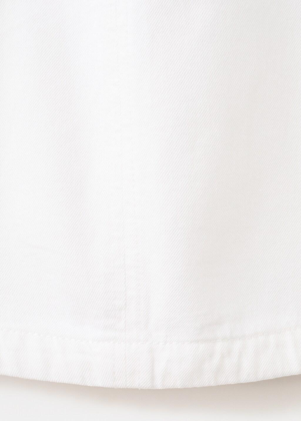 White Studded Open-Back Halter Top, Kids Girls, White, large image number 2