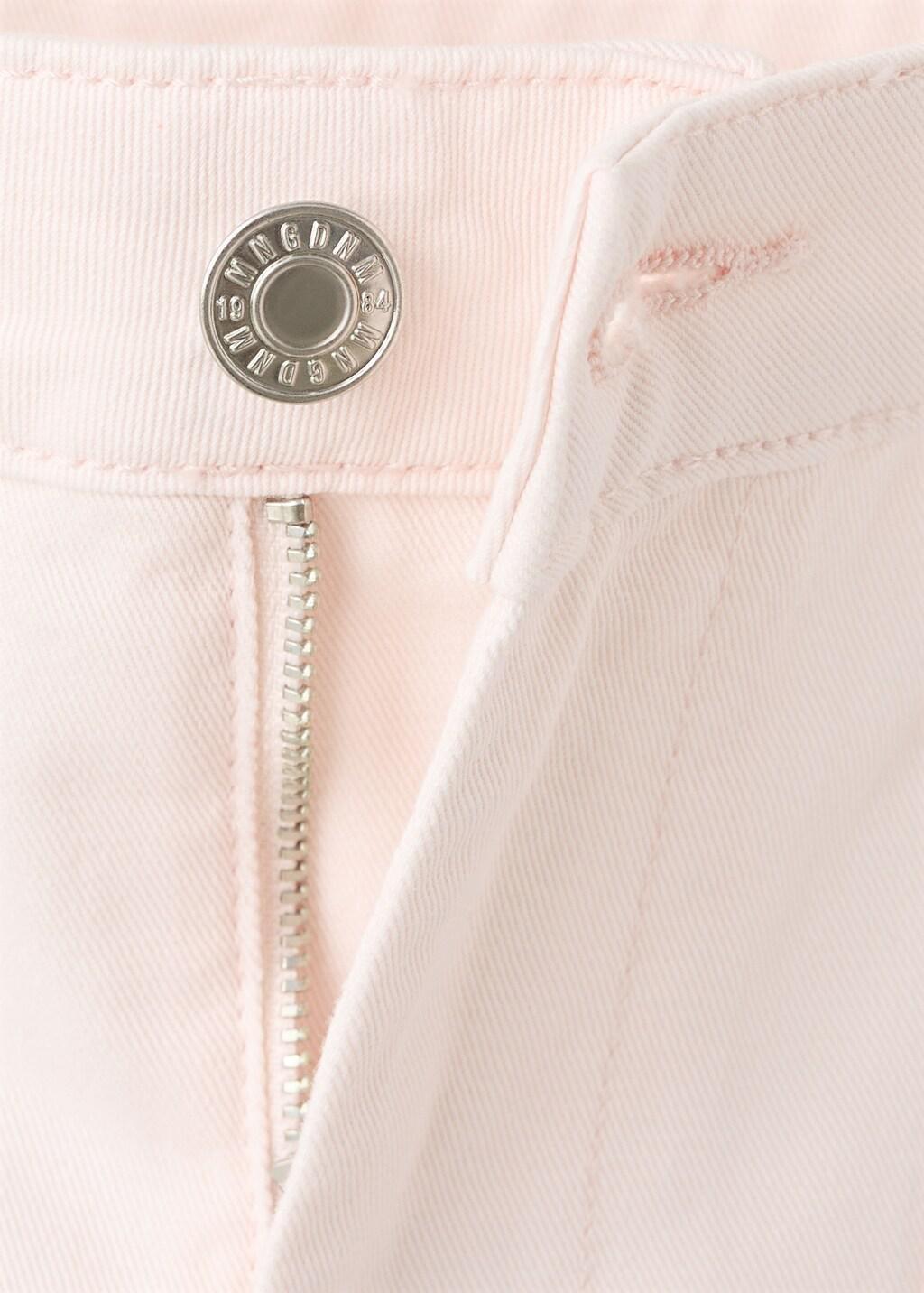 Pink Lt Pastel Pocket Cargo Jeans, Light-Pastel Pink, large image number 1