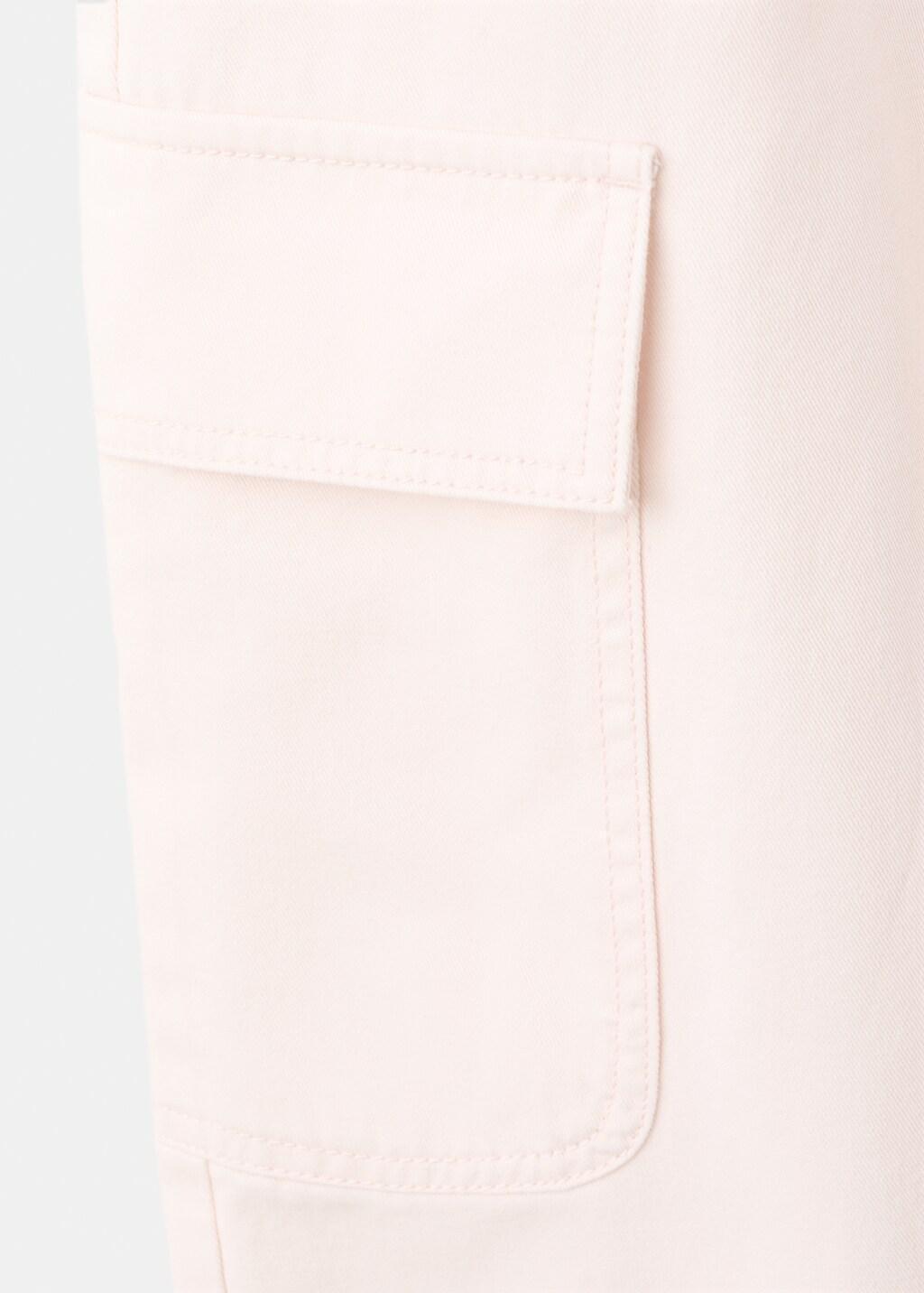Pink Lt Pastel Pocket Cargo Jeans, Light-Pastel Pink, large image number 5