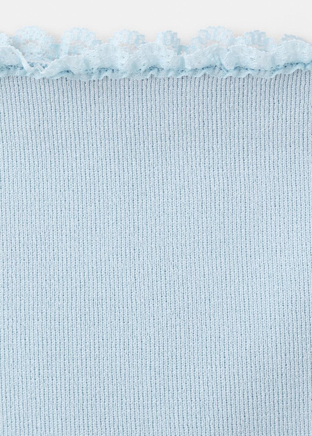 LT-PASTEL BLUE Short pleated skirt, Light-Pastel Blue, large image number 1