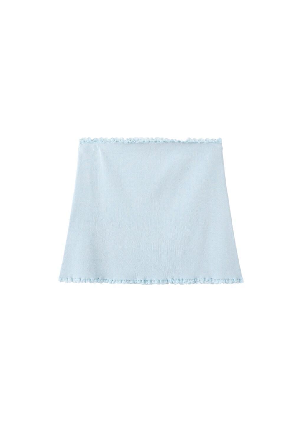 LT-PASTEL BLUE Short pleated skirt, Light-Pastel Blue, large image number 6