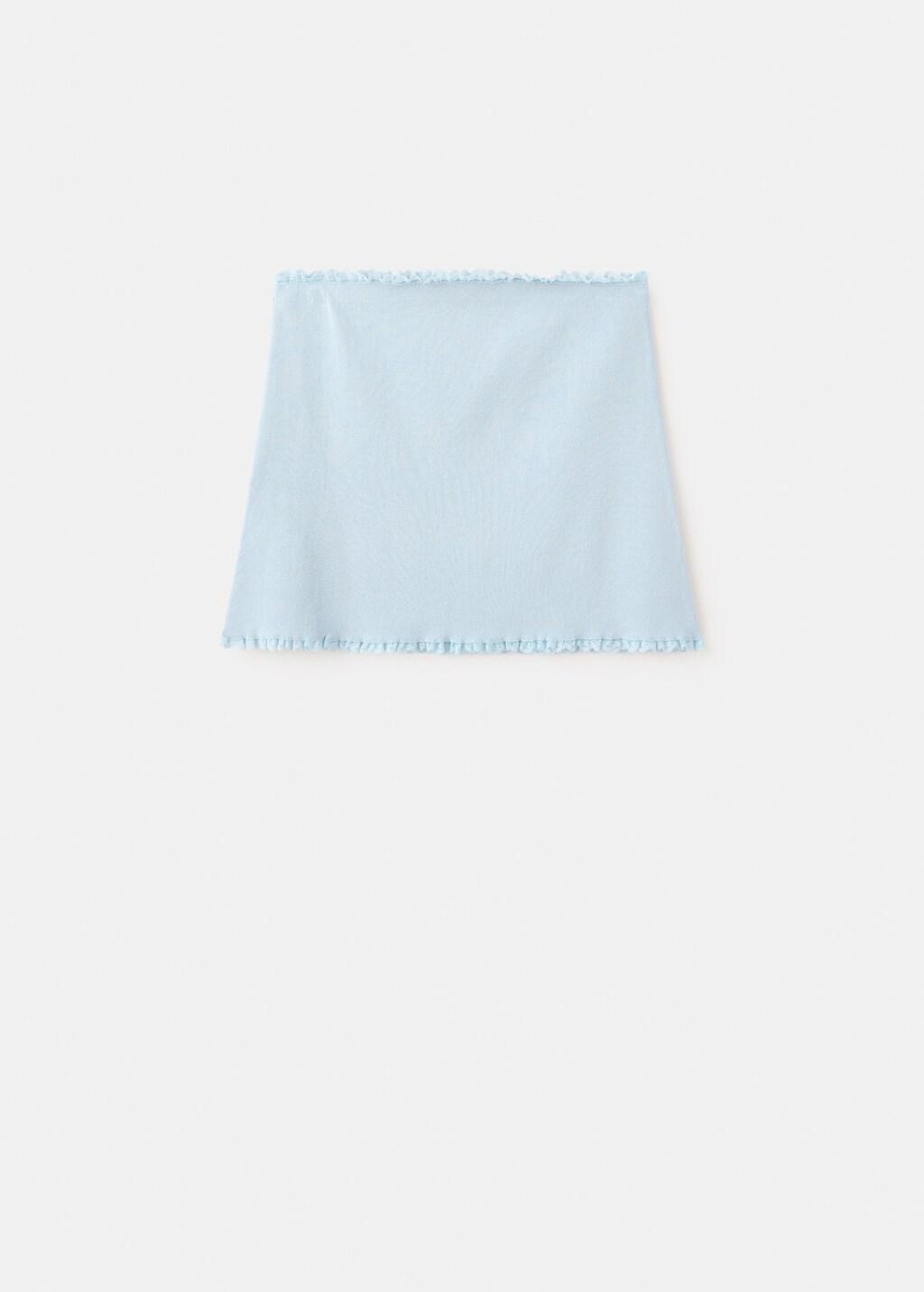 LT-PASTEL BLUE Short pleated skirt, Light-Pastel Blue, large image number 7