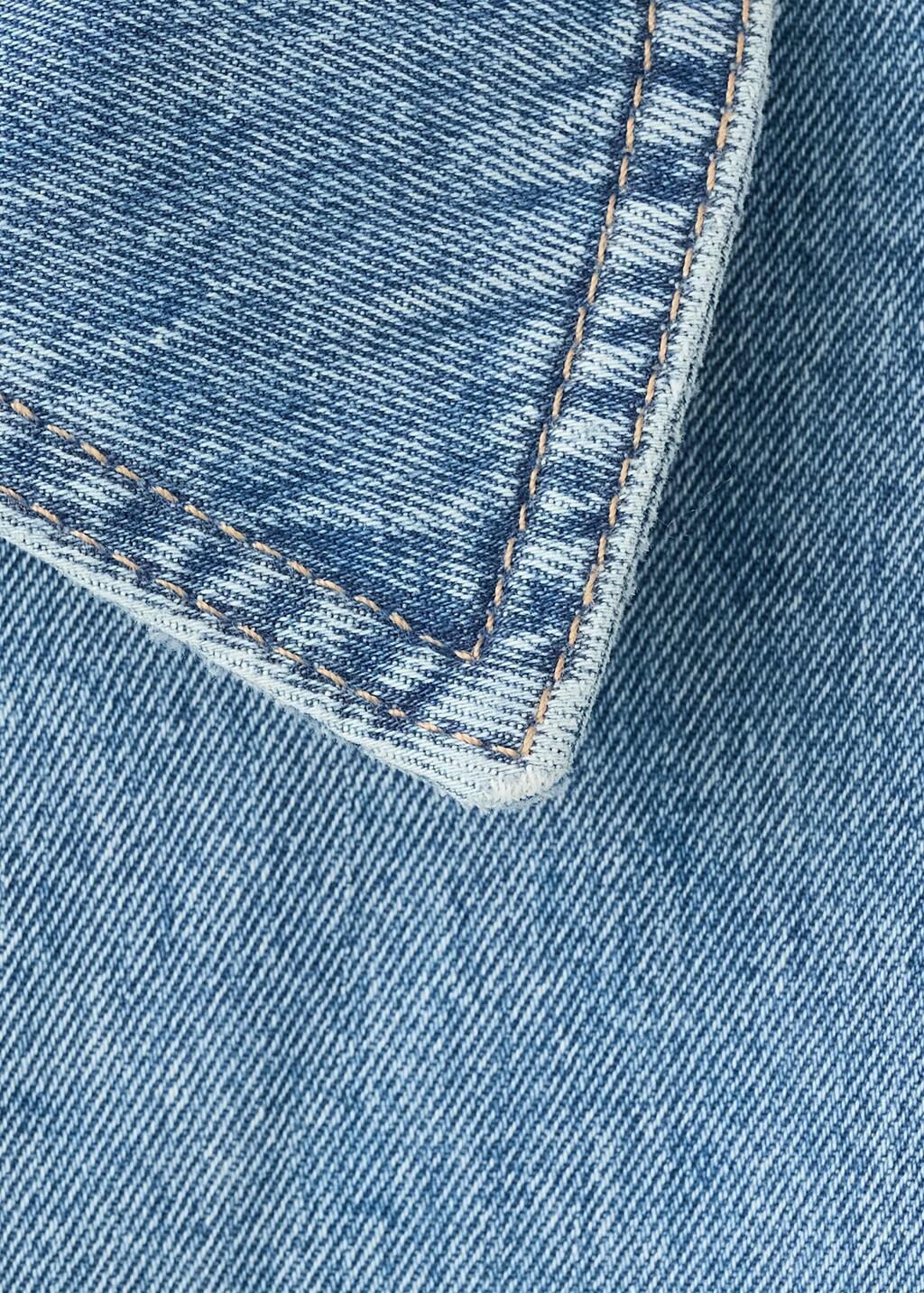 Blue Denim Jacket With Toggle Details, Open Blue, large image number 1