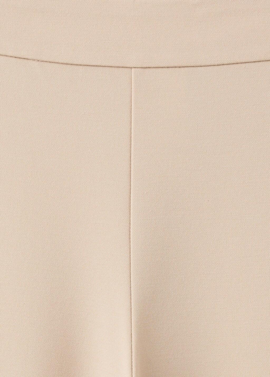 Brown Lt Pastel Straight Mid-Rise Trousers, Light Pastel Brown, large image number 1