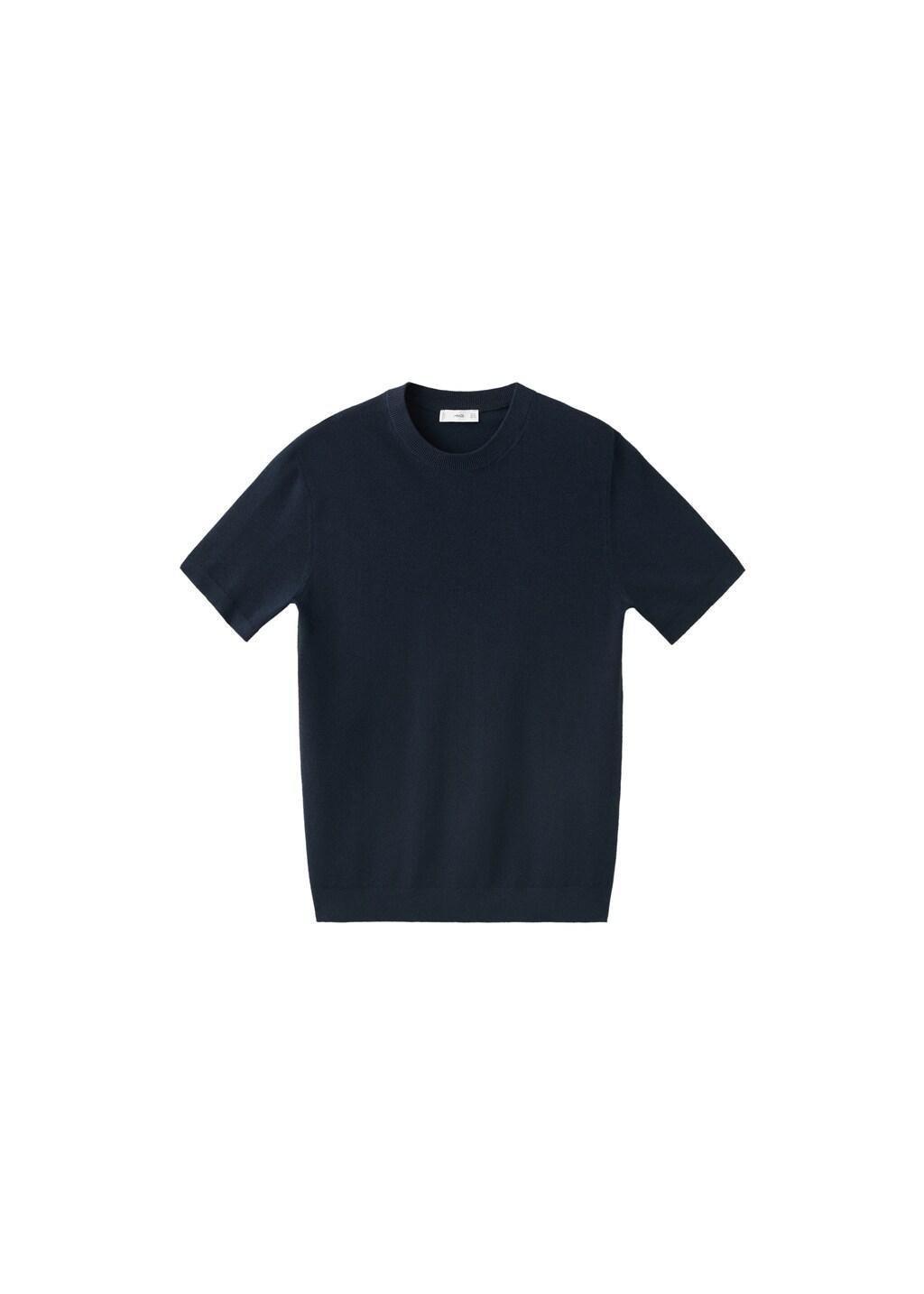Navy Regular Fit Jersey T-Shirt, Navy, large image number 6