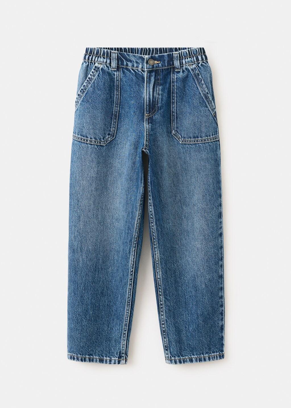 Blue Jeans wide leg, Kids Boy, Open Blue, large image number 5
