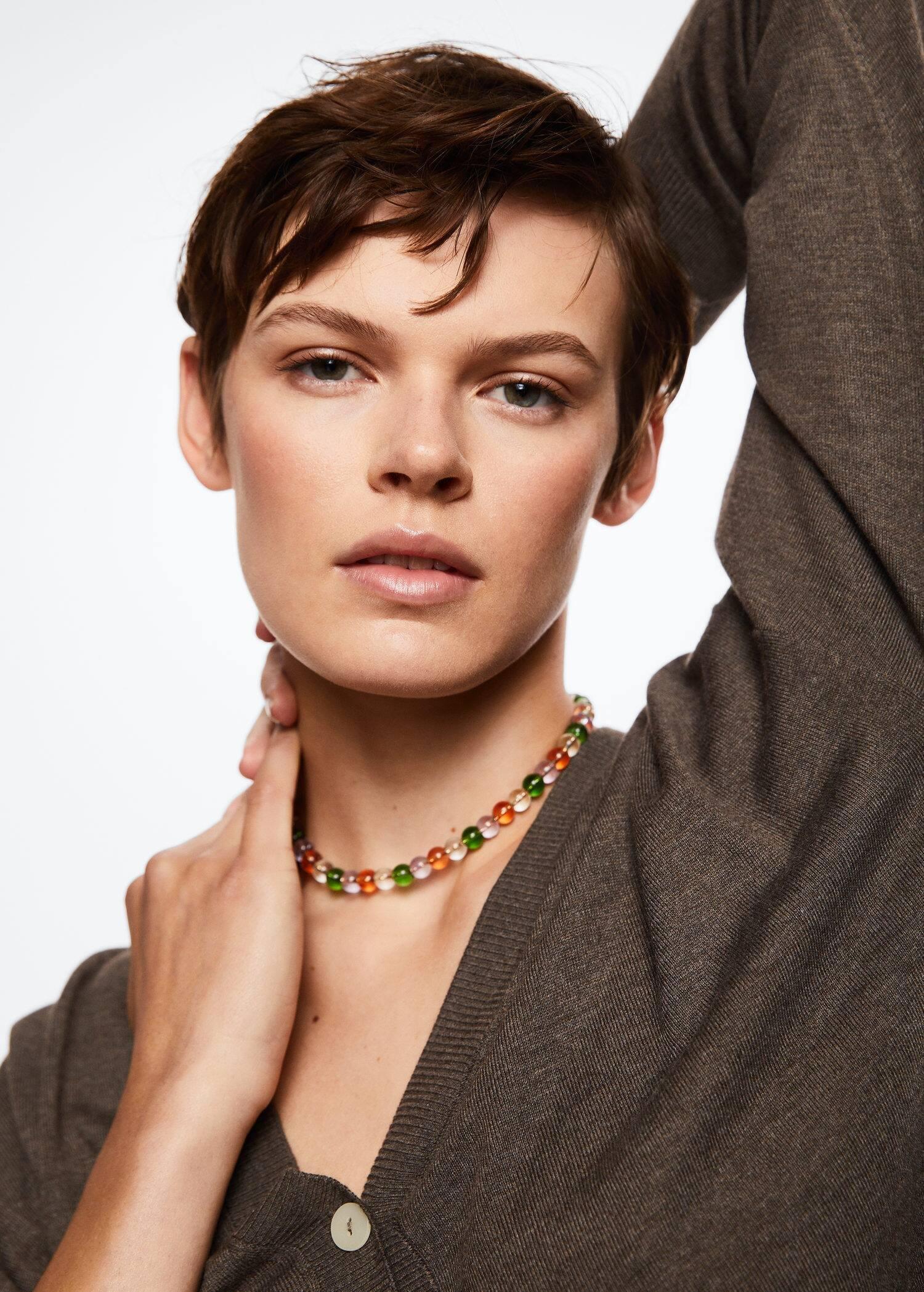 medium brown Fine-knit cardigan, , large image number 2