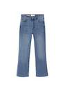 Mango - open blue High-waist bootcut jeans