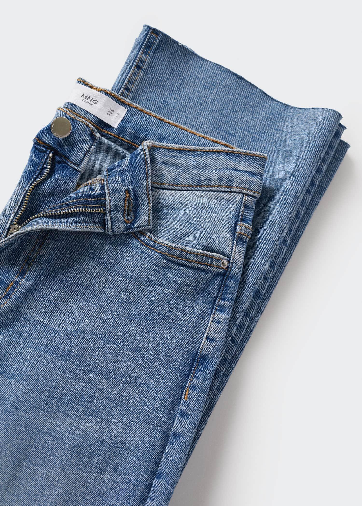 open blue High-waist bootcut jeans, , large image number 7
