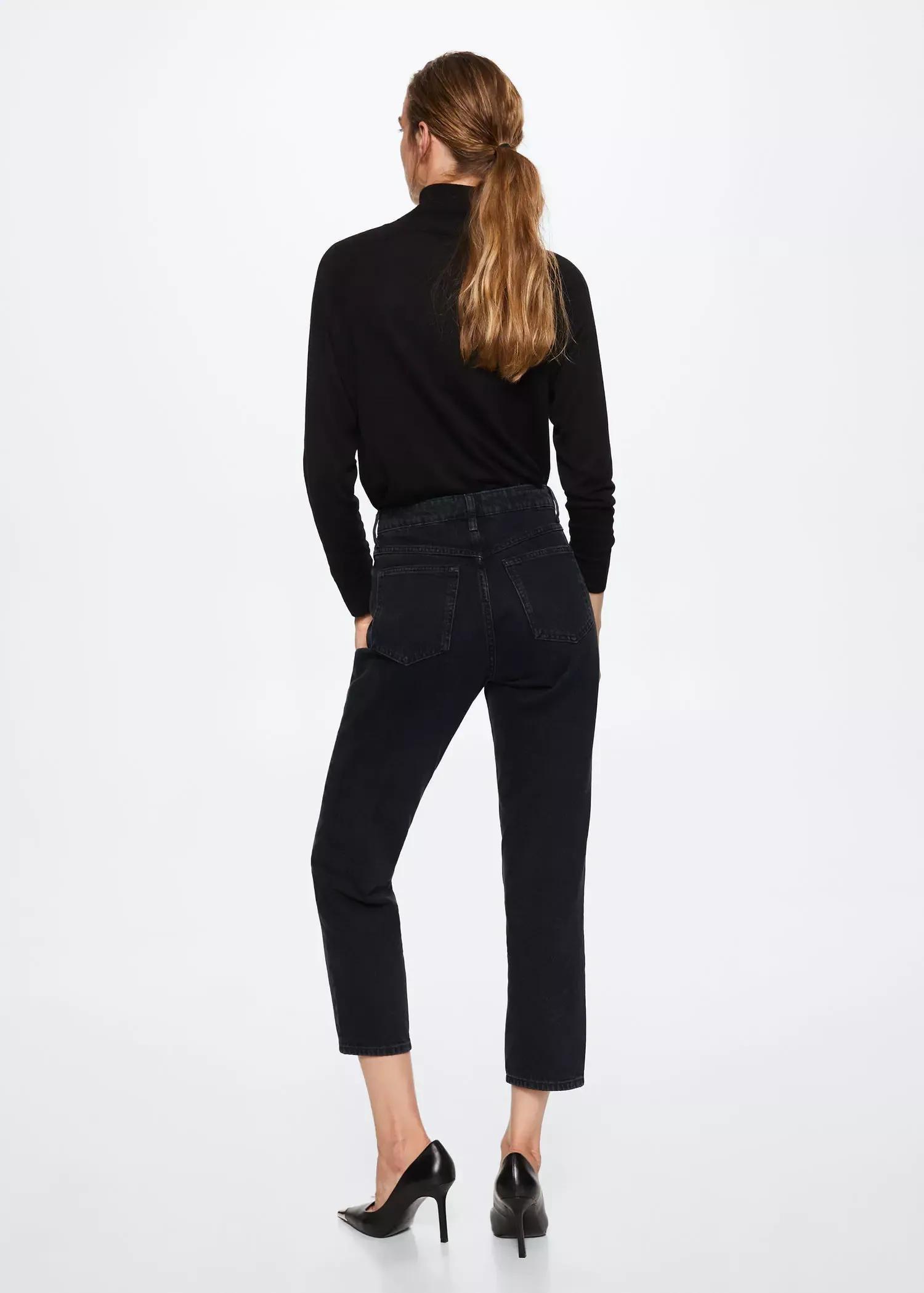 open grey Mom high-waist jeans, , large image number 3