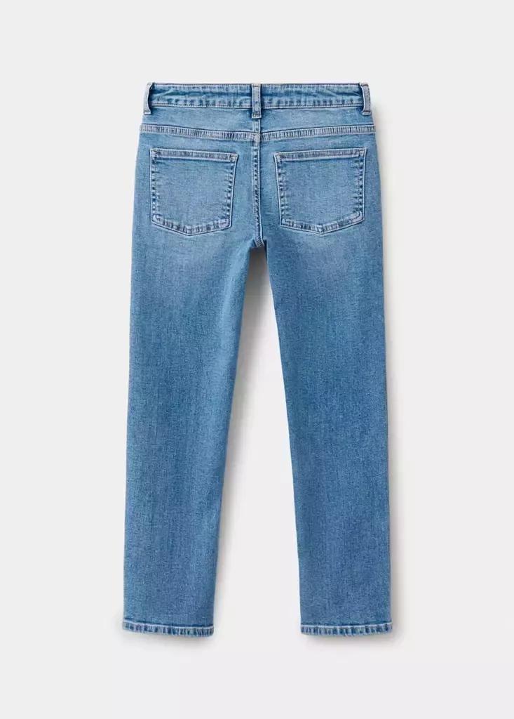 Blue Slim Fit Cotton Jeans, , large image number 2