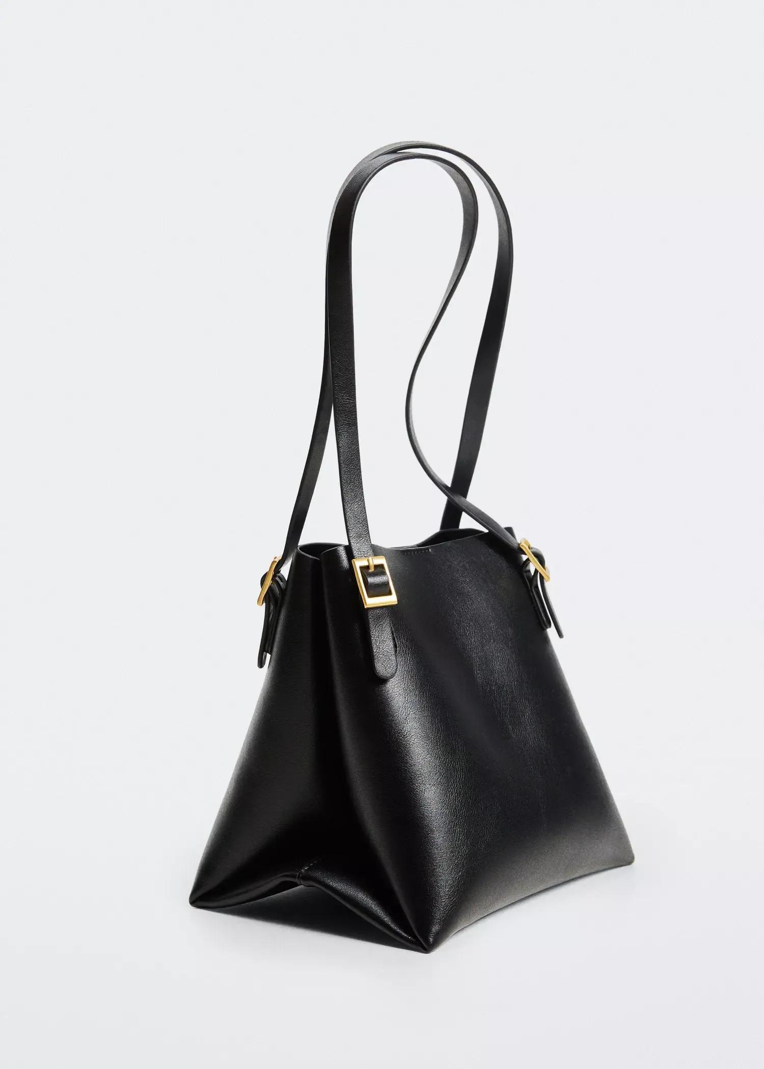 Black Top Handle Small Bag, , large image number 1
