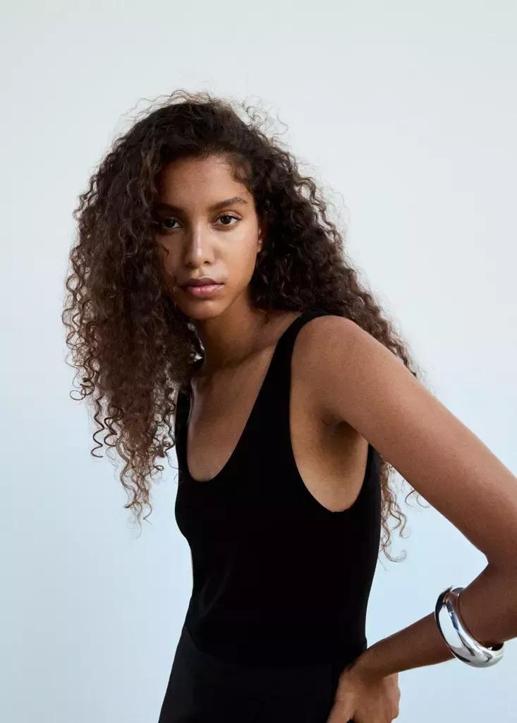 Black Strappy Jumpsuit, Black, large image number 0