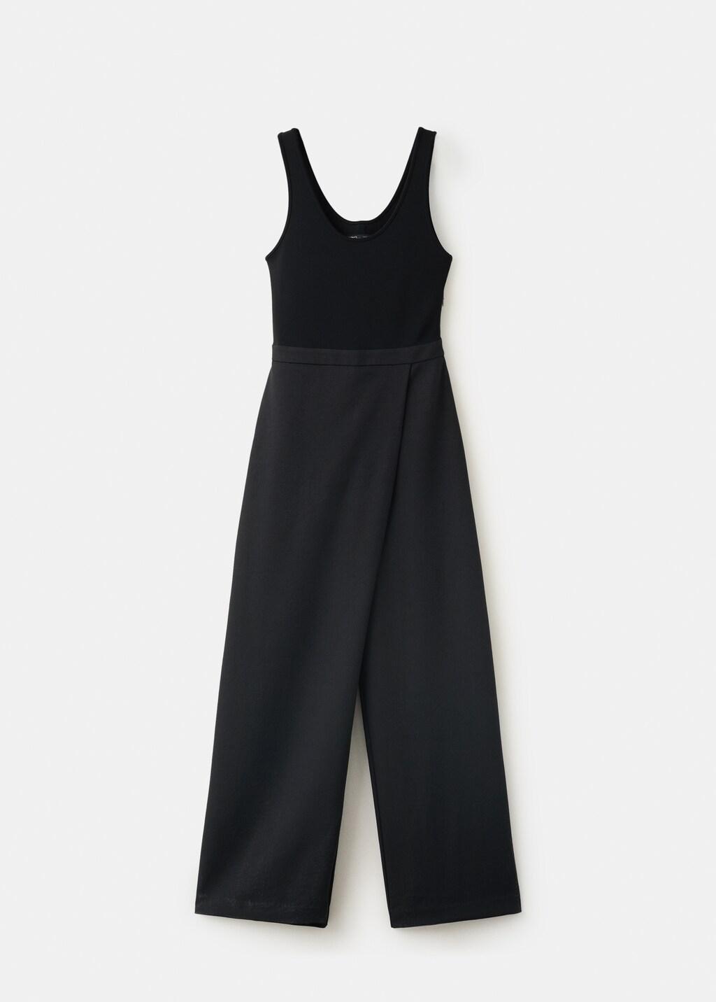 Black Strappy Jumpsuit, Black, large image number 6