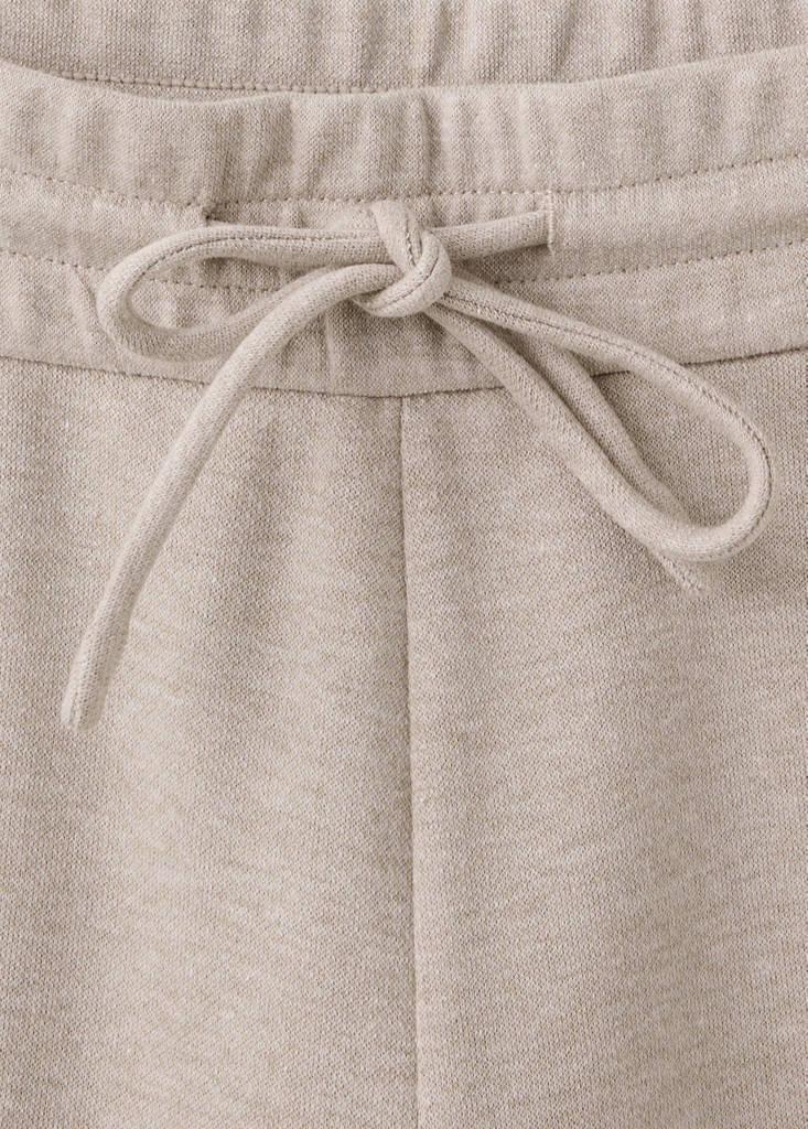 Beige Fine-Knit Straight-Fit Trousers, Light Beige, large image number 5