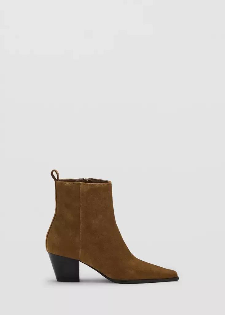 Brown Ankle Boots, Medium Brown, medium