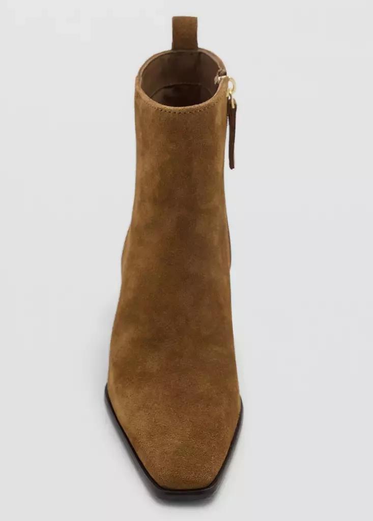 Brown Ankle Boots, Medium Brown, large image number 3